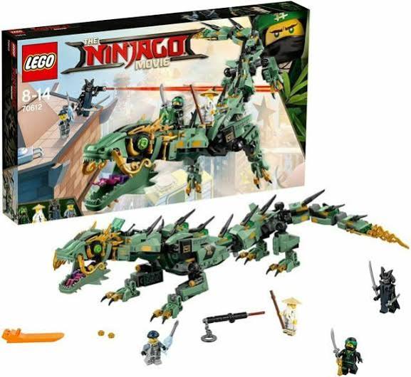 Movie Monastery training hall, element super Dragon Mechatrone Ninjaos Toy block brick birthday gift