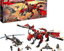 Movie Monastery training hall, element super Dragon Mechatrone Ninjaos Toy block brick birthday gift