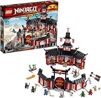Movie Monastery training hall, element super Dragon Mechatrone Ninjaos Toy block brick birthday gift