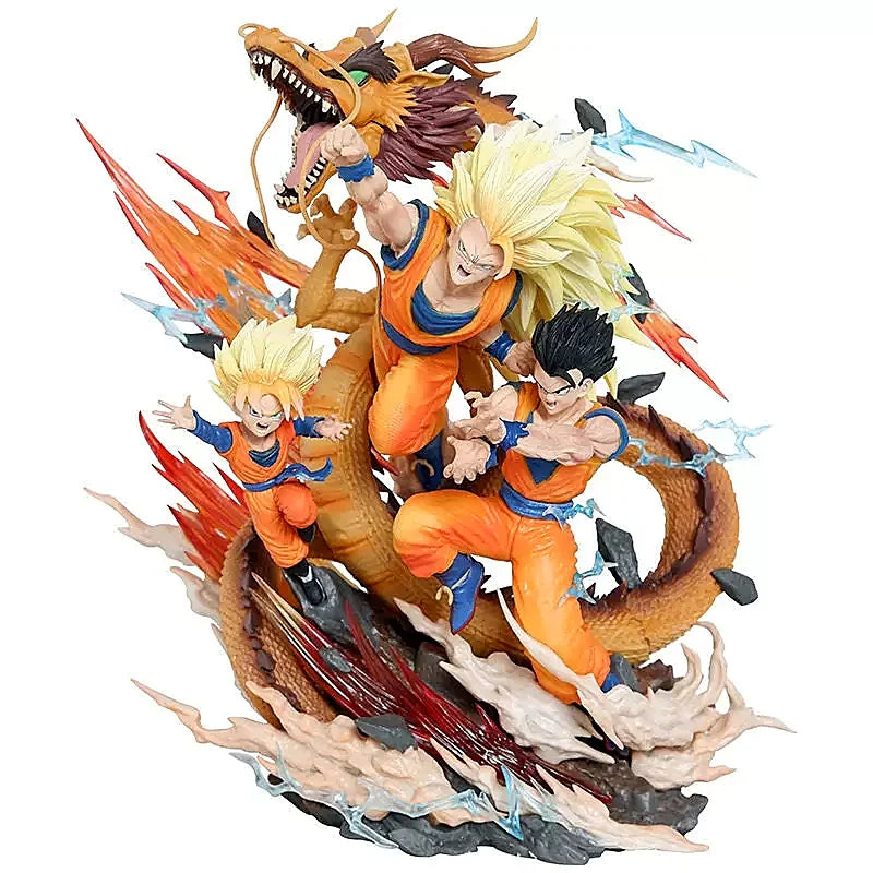 LS Dragon Fist Father and Son Super Saiyan 3
