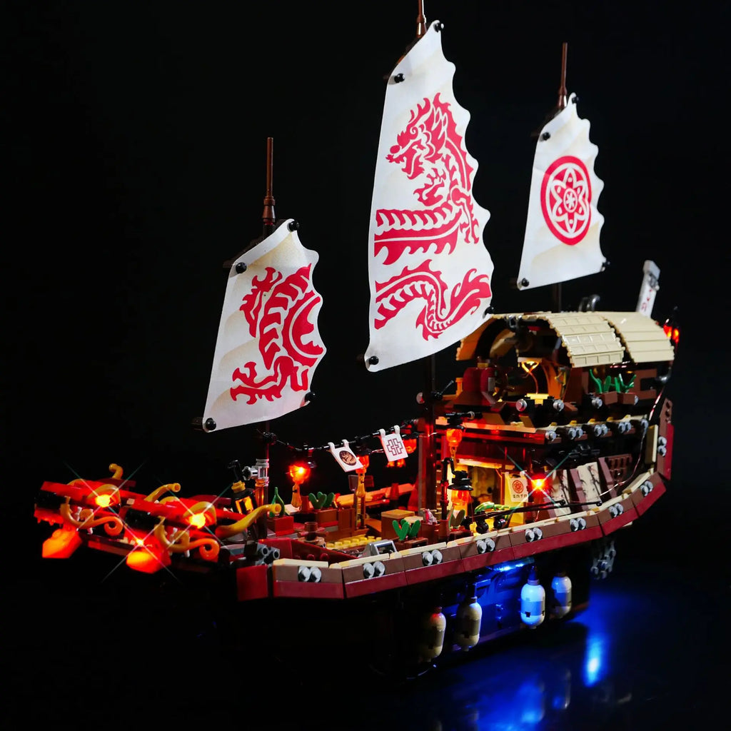 Destiny Boat 2367 Pcs Flying Bounty Ship Lego Building
