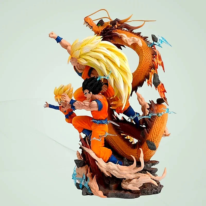 LS Dragon Fist Father and Son Super Saiyan 3