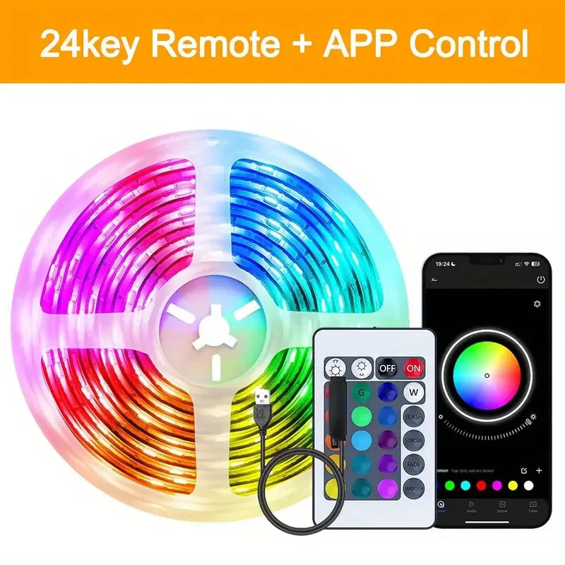 USB 5050 RGB LED Strip Lights
