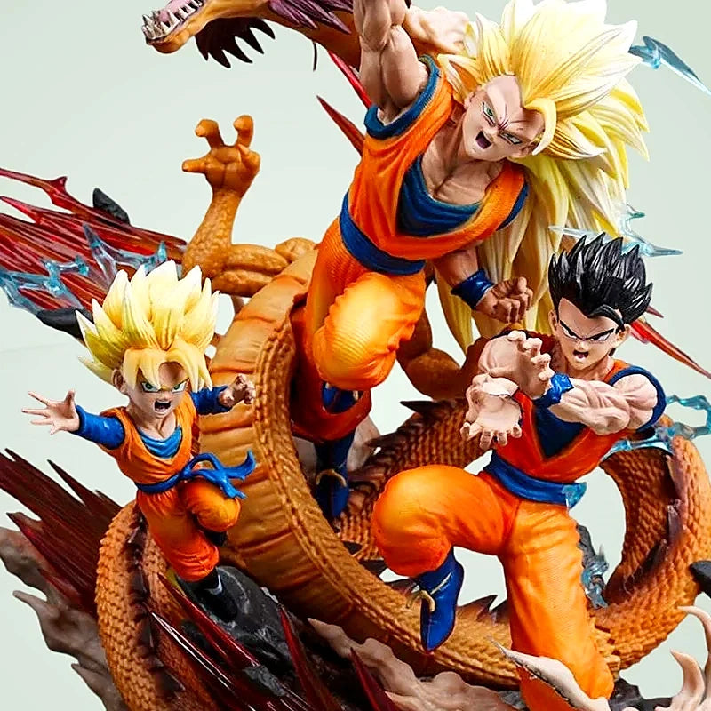 LS Dragon Fist Father and Son Super Saiyan 3